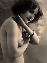 Very Hot Naked Chicks In The Photos Of The Early 19Th Century Years By VintageCuties.com