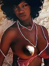 Naked Black, Naked ebony retro smut star with perfect big tits